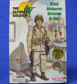 21st Century Toys: Ultimate Soldier Wwii Us 82nd Airborne Division D - Day (nib)