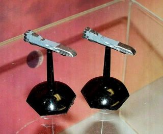 Star Wars Imperial Dreadnaught Heavy Cruiser Miniature Set 5 (2 Metal Ships)