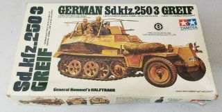 1/35 Scale German Sd.  Kfz.  250/3 Greif General Rommel 