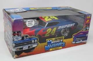1969 Nascar Chevy Chevelle Ss 24 Jeff Gordan Muscle Machines 1:18 Scale Diecast