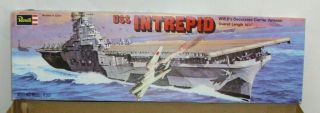 Revell Uss Intrepid Aircraft Carrier Model Kit Revell Boxed Untouched