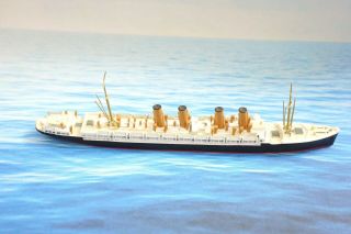 Mercator ? M426 Kronprinz Wilhelm 6.  5 " Lead Ship Model 1:1200 - 1250 Miniature
