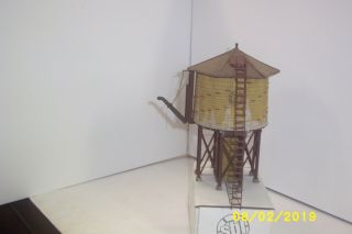 S scale water tank 4