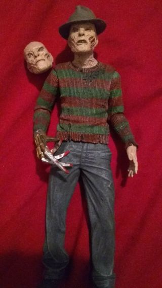 Freddy Krueger (2010) Neca 7 " Figure Nightmare On Elm Street Rare Remake