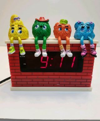 Vintage Mcdonalds Alarm Clock Fry Guys 1996 Mctime Fry Kids
