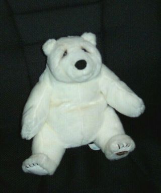 Applause 11 " Polar Bear Lou Rankin Plush Hand Puppet,