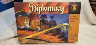 Diplomacy Board Game Avalon Hill (1999) Fully Complete