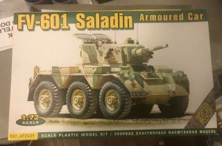 Ace Fv - 601 Saladin Armoured Car In 1/72 435 St 72 - 435
