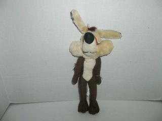 1997 Ace Warner Bros Looney Tunes Wile E Coyote Plush 10 " Tall