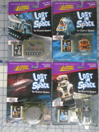 Lost In Space By Johnny Lighting Jupiter 2 Chariot Space Pod Robotb - 9 Fs Oop