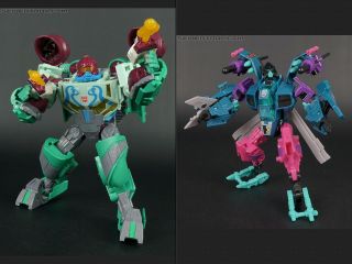 Transformers Botcon 2012 Spinister And Octopunch Set