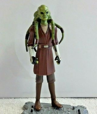 Star Wars Kit Fisto The Clone Wars 3.  75 " 2009 Figure Only