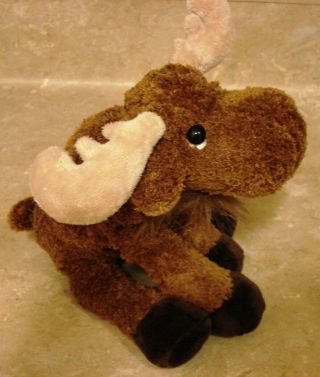 Princess Soft Toys Stuffed Moose Plush Animal 9 Inches 2006 Cute