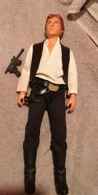 Kenner 1977 Vintage Star Wars Han Solo 12 Inch Action Figure Doll