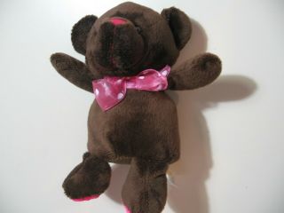 6 " Plush Chocolate Scented Teddy Bear Doll,  Made By Dan Dee,