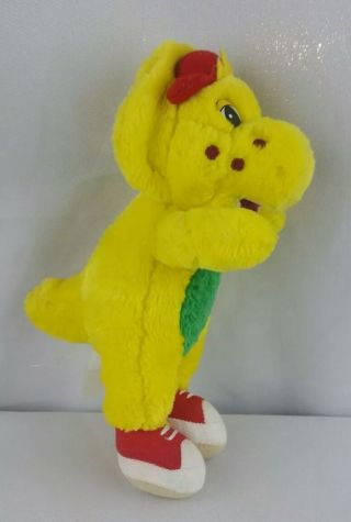 Barney & Friends BJ the Yellow Dinosaur Stuffed Animal Plush Toy Doll 5