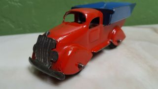 Marx O scale prewar tin toy train accessory dump truck old 5