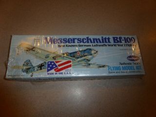 Guillow Messerschmitt Bf 109 Balsa Flying Model Airplane Kit 16.  5 "