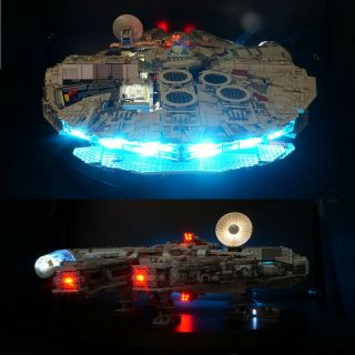 Kyglaring Led Light For Lego 75192 Star War Millennium Falcon Advanced Version