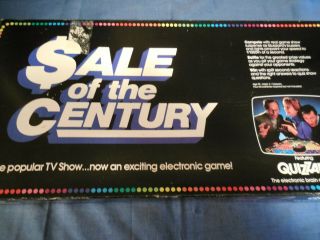 Of The Century Electronic Board Game 7201 Vintage 1986 Quizzard