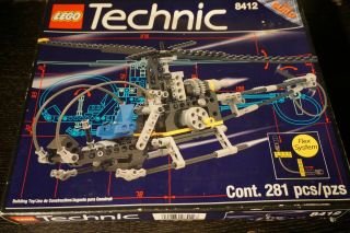 Lego Technic Nighthawk (8412) Rare Set