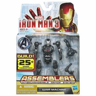 Hypervelocity Iron Man Action Figure Iron Man 3 Assemblers Interchangeable Armor