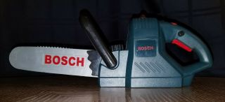 Battery Operated Bosch Kids Pretend Play Action Sounds & Light Toy Chainsaw