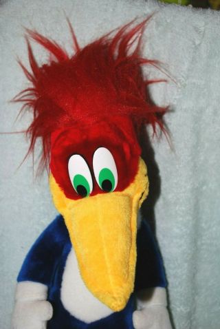 1999 Universal Studios Woody Woodpecker 14 " Plush