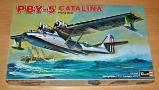 42 - 277 Revell 1/72nd Scale Consolidated Pby - 5 Catalina Plastic Model Kit