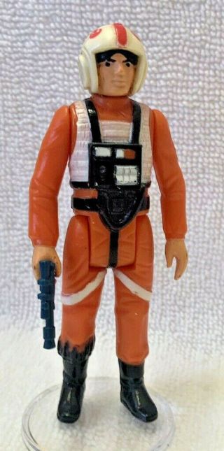 Star Wars Vintage Luke Skywalker X - Wing Pilot Figure (china Coo).