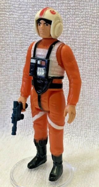 Star Wars Vintage Luke Skywalker X - Wing Pilot Figure (China Coo). 2