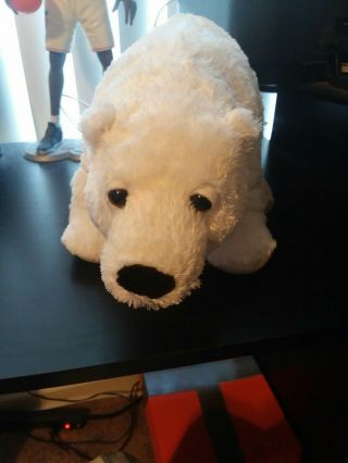 Kohls Cares For Kids White Polar Bear Plush Stuffed World Of Eric Carle
