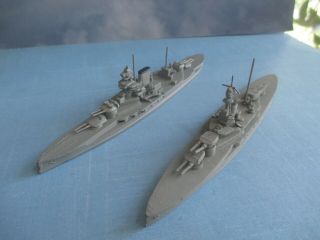 Ships Lead Model 1/1200 – 1/1250 Two British Battleships 3