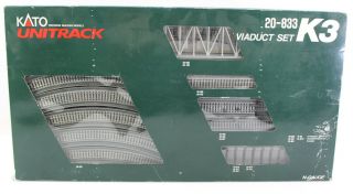 Kato Unitrack 20 - 833 K - 3 Viaduct Set N - Gauge