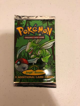 Pokemon 1st Edition Jungle Booster Pack - Factory Exact Pack