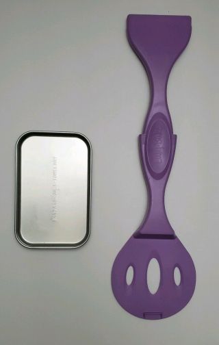 Easy Bake Oven Accessories Purple Spatula With Tray