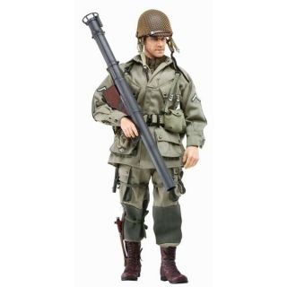 Dragon Models 1/6 Scale 12 " Us Paratrooper With Bazooka Jim Action Figure 73152