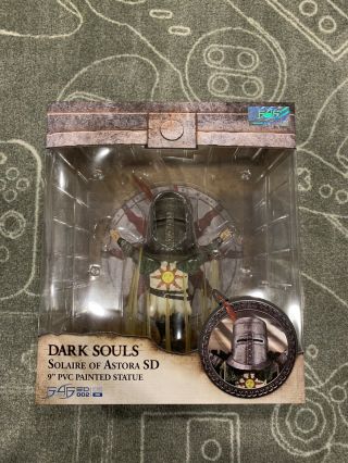 Dark Souls Solaire Of Astora First 4 Figures Sd - 002 9in Pvc Painted Statue