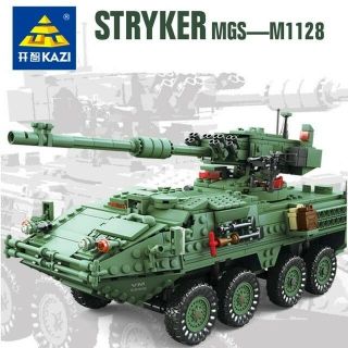 Kazi 10001 Century Military Mgs - M1128 - 1672 Piece Compatible Blocks Model