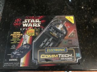 1998 Star Wars Episode 1 - Electronic Comm Tech Reader - Hasbro -