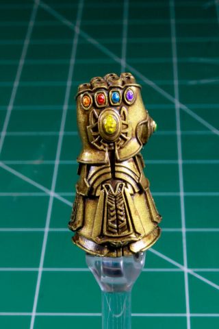 Custom Resin Cast Gauntlet 1:12 Scale Infinity Stones Thanos Endgame