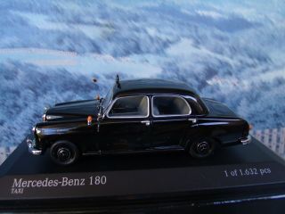 1/43 Minichamps Mercedes - Benz 180 Taxi 1955 1 Of 1632