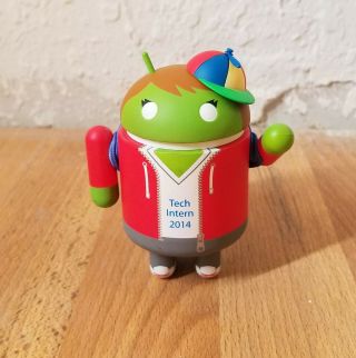 Android Mini Collectible Special Edition Tech Intern 2015 Male Figure Google