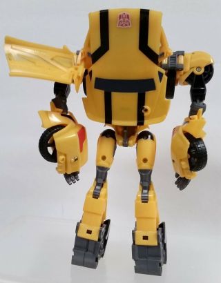 Hasbro 2012 Transformers Prime Weaponizer class Bumblebee figure (missing door) 2