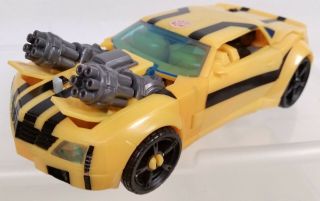 Hasbro 2012 Transformers Prime Weaponizer class Bumblebee figure (missing door) 4
