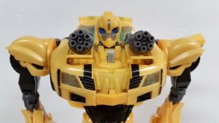 Hasbro 2012 Transformers Prime Weaponizer class Bumblebee figure (missing door) 5