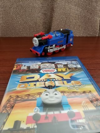 Mattel Thomas And Friends Trackmaster Motorized Belle And Dvd
