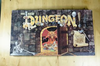 The Dungeon Vintage Board Game Tsr 1989 D&d Complete