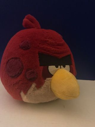 Big Red Angry Birds Stuffed Plush Pillow With Sound Small