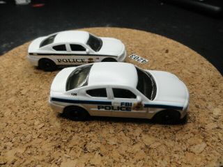 Matchbox Police Dodge Charger Fbi & United States Secret Service Custom Set